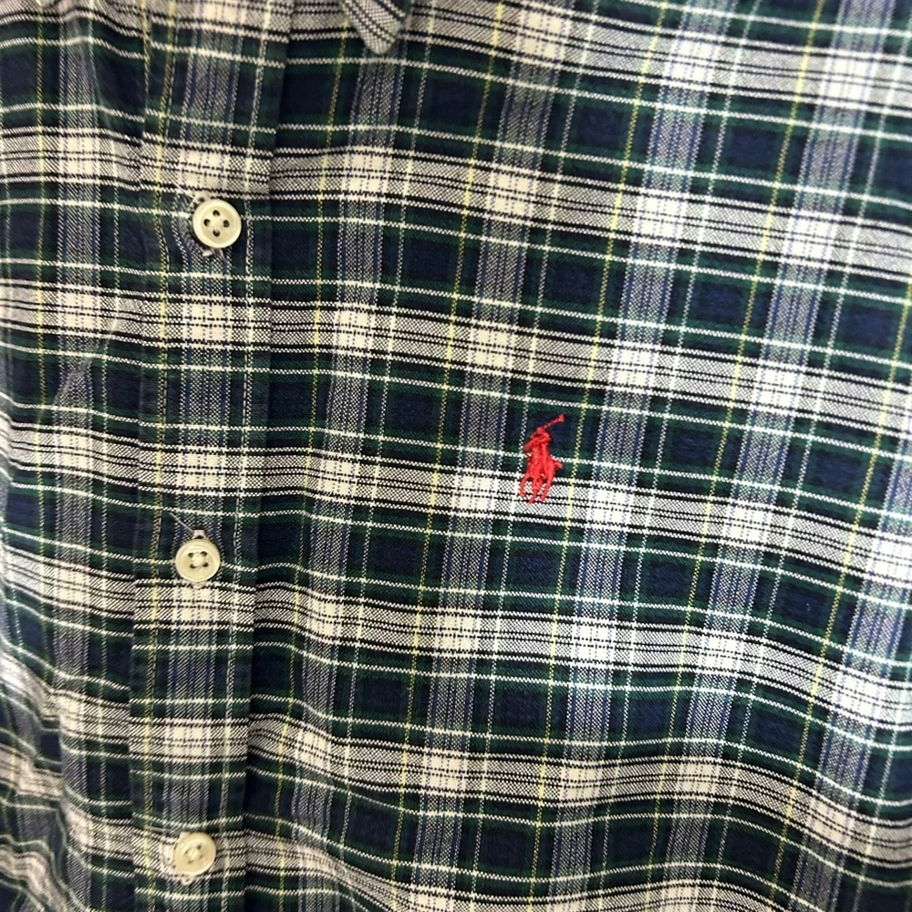 Ralph Lauren Kids‎ Plaid Button Down Shirt Size Medium (12/14)